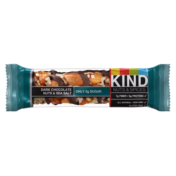 Kind KIND Dark Chocolate/Nuts/Sea Salt Candy Bar 1.4 oz 673719 - main